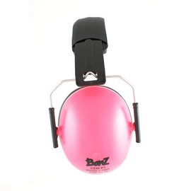 Baby Banz Kids Hearing protection earmuffs 2Y+ (Various Colours), Petal Pink