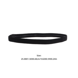 WOONEKY Adjustable Sports Headband Soft Fabric Headbands for Women Men Moisture-Wicking Sweatband Set Yoga Gym Workout Headbands