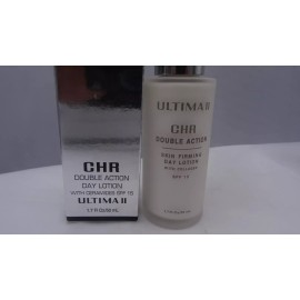 Ultima II CHR Double Action Day Lotion With Ceramides Spf 15 1.7 oz New Boxed