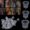 DGT 300pcs Ink Caps Tattoo Ink Cups Mixed #11 Small