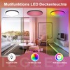 IEGLED LED Ceiling Light with Remote Control, 24 W, Modern