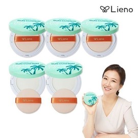 Rieno 장윤정 PICK 온가족선쿠션 리에노 수분 듬뿍 빅선쿠션 5개 Jang Yoon-jung PICK Family Sun Cushion Rienne Moisture Big Sun Cushion 5 Pieces