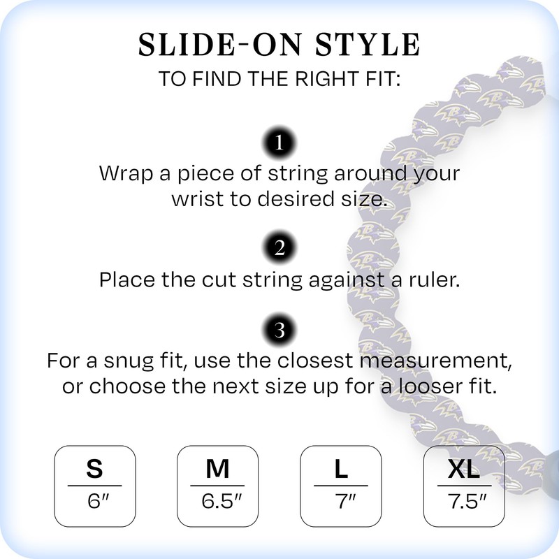 Lokai Baltimore Ravens Logo, Multi, Small