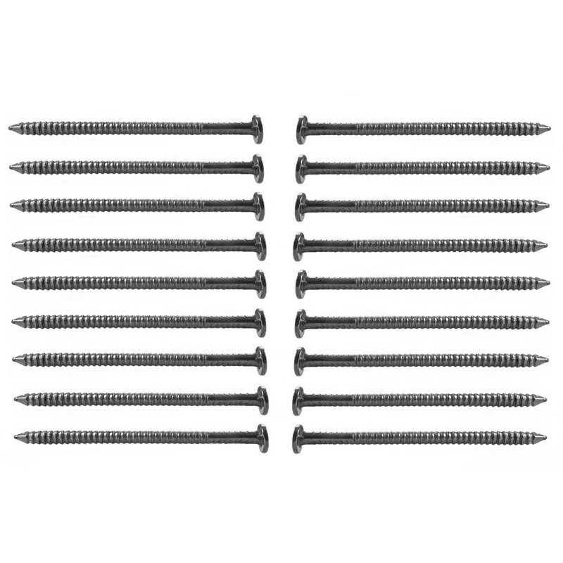 3.8mm x 100mm Ring Shank Steel Nails Galvanised (Pack of