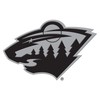 FANMATS 17175 Minnesota Wild 3D Chrome Metal Auto Emblem