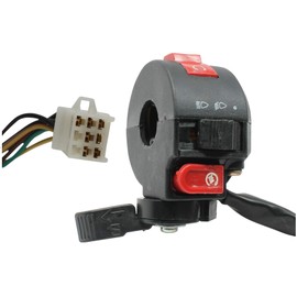 3 Function 7 Wire Handle Kill Light Start Switch For Chinese 50cc 70cc 90cc 110cc ATV Quad Kazuma Taotao Coolster
