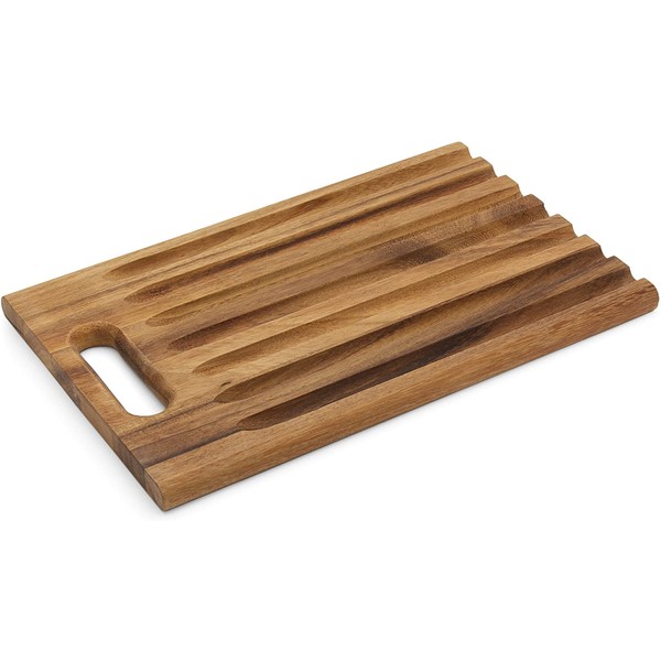 Ironwood Gourmet Bread, 9.75 x 15 x 0.75 inches, Sweep Off Baguette Board: 9.75" x 15" x .75"