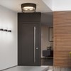 Yisuro Outdoor Ceiling Light with Motion Sensor Flush Mount Farm