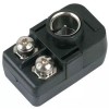 Channel Master F Type Matching Transformer Channel Master Adapts 75Ω Coaxial to 300Ω Flat Leads