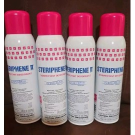 Spartan Steriphene II Disinfectant Deodorant Clean Fresh Fragrance 15 oz Qty 4