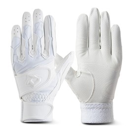 DeMARINI WB5745201M DM-2 Batting Grab, Ambidextrous, For High School Baseball, White, Medium