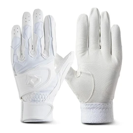 DeMARINI WB5745201M DM-2 Batting Grab, Ambidextrous, For High School Baseball, White, Medium