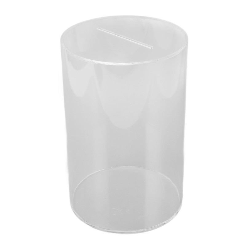 Clear Money Bank Large Capacity Drop Resistant Transparent Ballot Tip