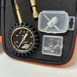 Grit Performance Rapid Air Down Tire Deflator Offroad Kit PSI Pressure Gauge Kit Grit Performance
