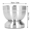 Lybunair Mortar and Pestle Set, Manual Garlic Press Grinder, Stainless