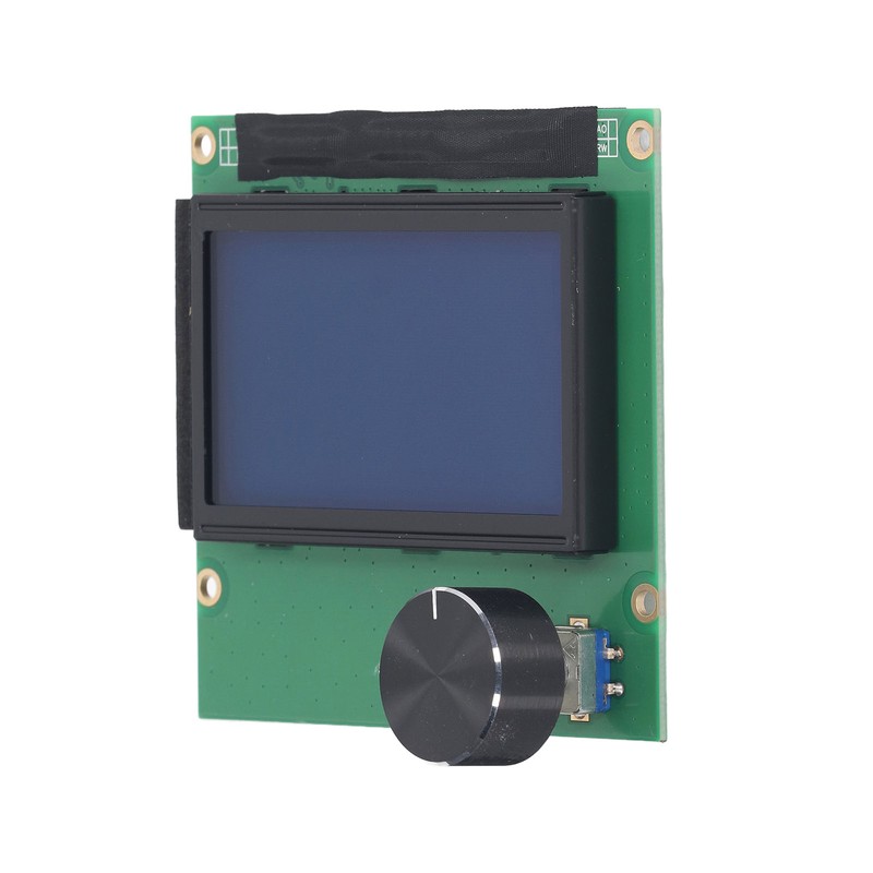 3D Printer Display Module 12864 LCD Display Screen with Knob