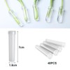 GQunit 40 x 7cm x 1.8cm Clear Water Tubes with