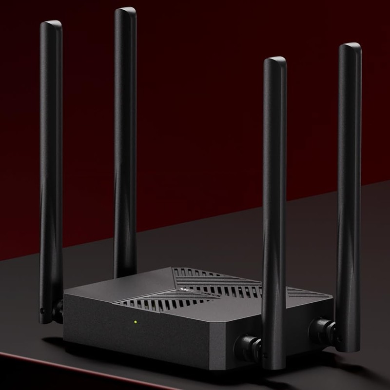 MERCUSYS Router Wi-Fi 6, 802.11ax, AX1500, 3*Puertos Gigabit, 4*Antenas de