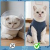 Gyuzh Cat Surgery Recovery Suit for Female Male Cats -