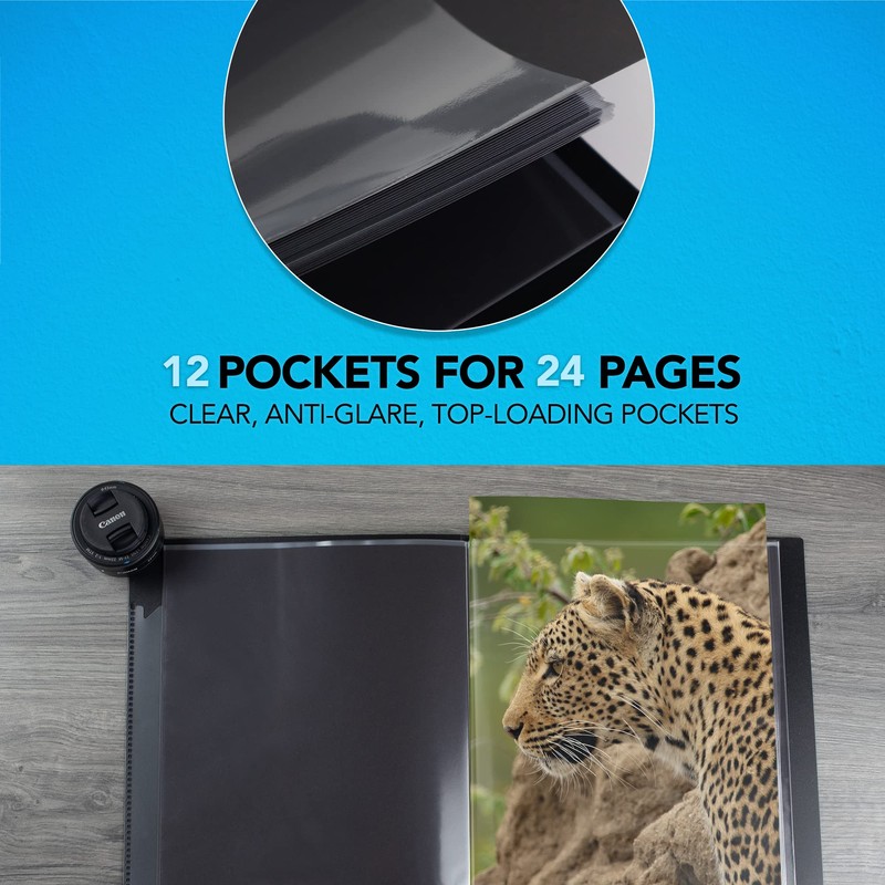 Itoya Art Profolio Storage/Display Book 8 1/2 in x 11