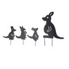 4pcs Iron Art Animal Decoration Ingenious Multi Purpose Kangaroo Plugin