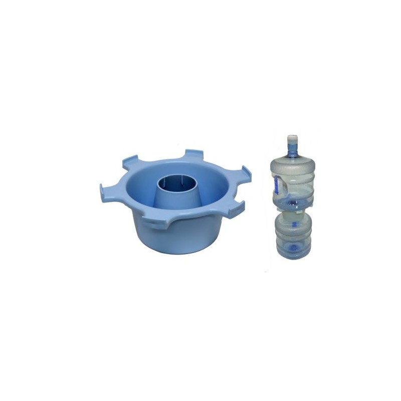 Gallon Bottle Stacker Blue Water Server Gallon Bottle 2-Tier