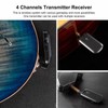 2.4GHz Guitar Wireless System Guitars Transmitter Receiver 4 Channels 18m
