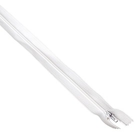 Coats Thread & Zippers and Clark Plastic Robe Zipper, 30-Inch, White