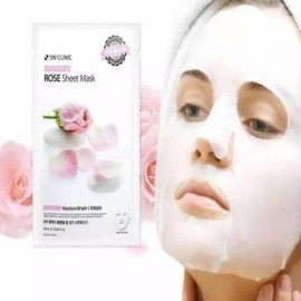 WEC7036940 로즈 순면 마스크시트 10매 얼굴팩 수분마스크팩 보습마스크팩 얼굴수분팩 영양마스크팩 Rose Cotton Mask Sheet 10 Pieces Moisture Face Pack Hydrating Mask Pack Face Moisture Pack Nutritional Mask Pack