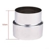 Stainless Steel Smoke Connector Liner Reducer Pipe Connector Chimney Adapter