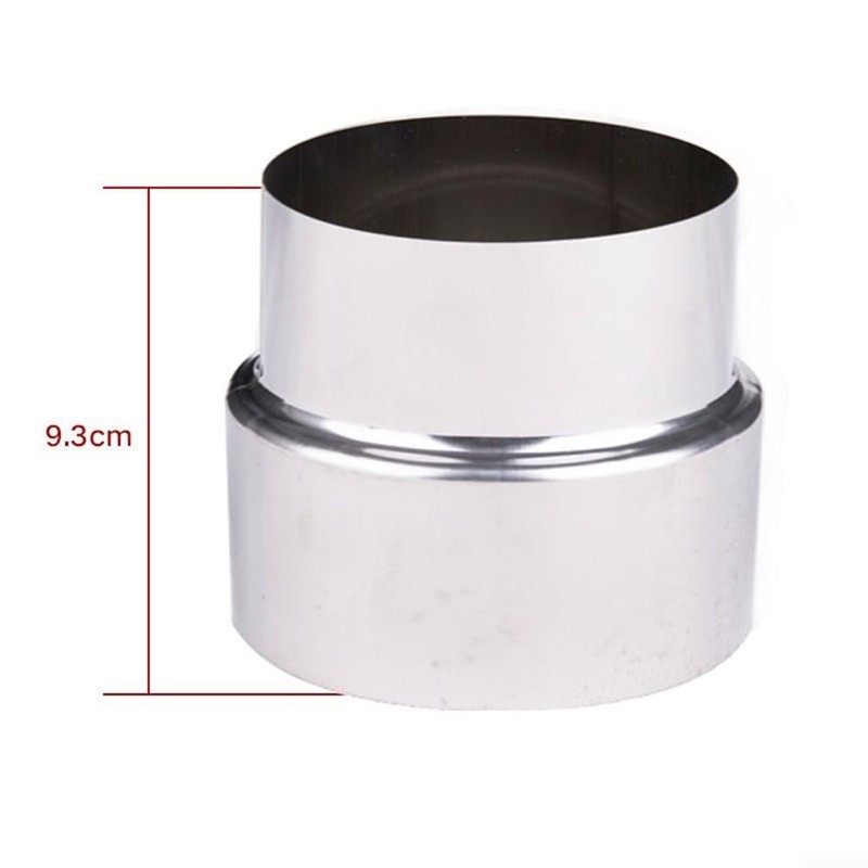 Stainless Steel Smoke Connector Liner Reducer Pipe Connector Chimney Adapter