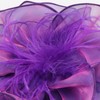 DRESHOW Fascinators Hat Tea Party Headwear Ribbons Feathers on a