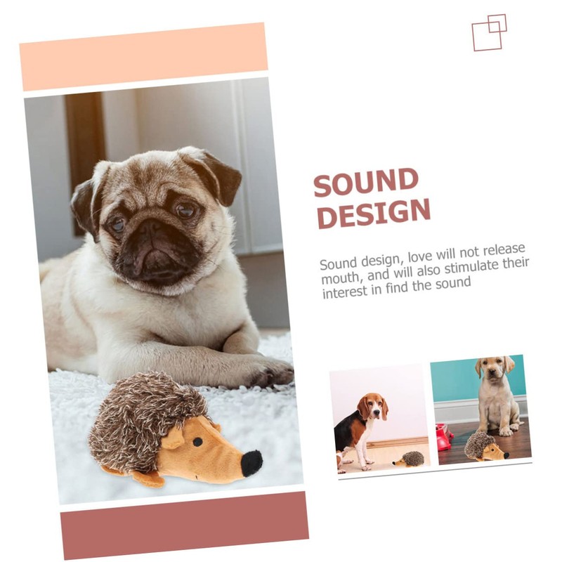 FOMIYES 3sets Dog Teething Toy Molar Relief Plush Dog Toy