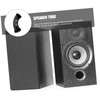 Gatuida 2pcs Speaker Port Tubes for Easy to Install Replacement