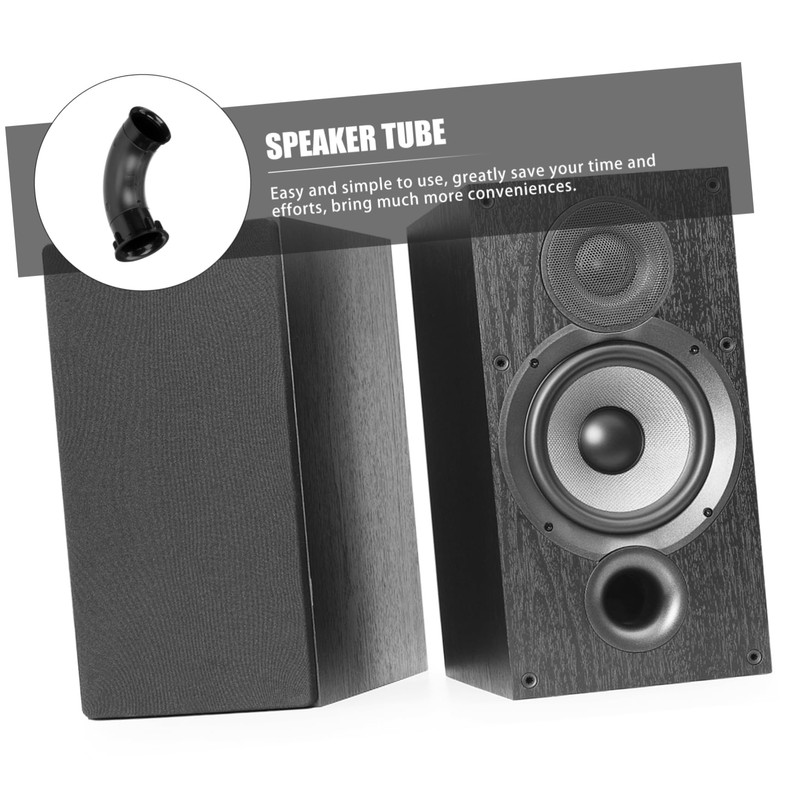 Gatuida 2pcs Speaker Port Tubes for Easy to Install Replacement