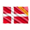 Double Sided 3ply Denmark Flag 2X3 FT, Danish National Flag,Dane