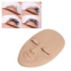 Eyelash Extension Mannequin Head with 6 Pair Replacement Eyelids Soft