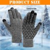 USB Heated Gloves, Double-Sided Heating Winter Thermal Gloves for Men