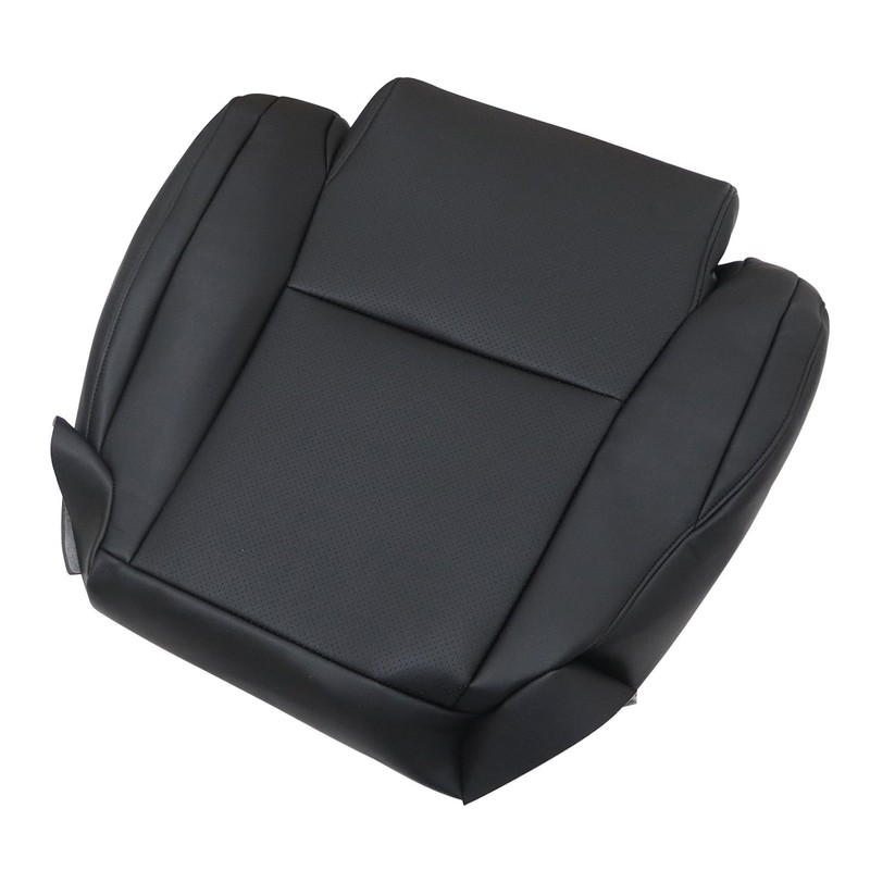 Pripirlod Front Driver Bottom Replacement Leather Seat Cover Black Fit