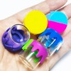 6ml Silicone Glass Wax Containers Airtight with Silicone Lid Concentrate