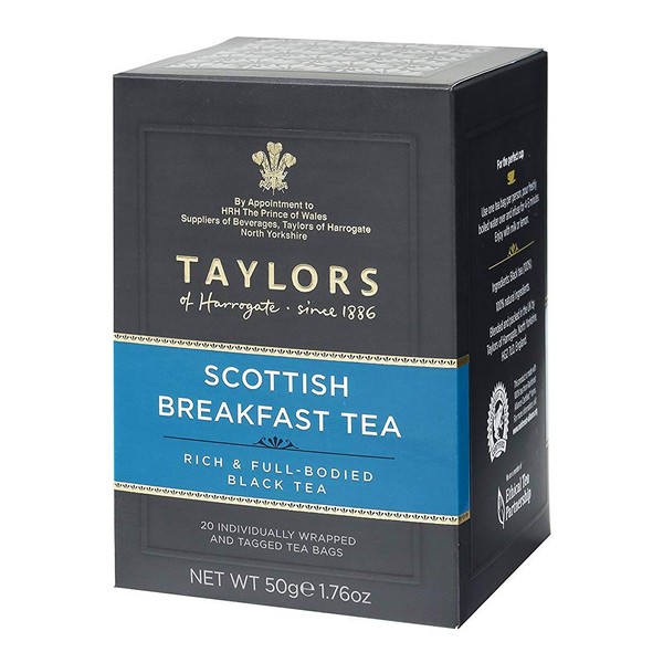 Taylors of Harrogate Scottish Breakfast, 20 Count(Pack of 1)