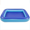 Inflatable Splash Pool for Kids, Plastic Wading Pools Outdoor, Large