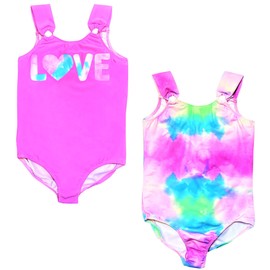 Girls Poc A Dot 2 Piece Bathing Suit (6X)