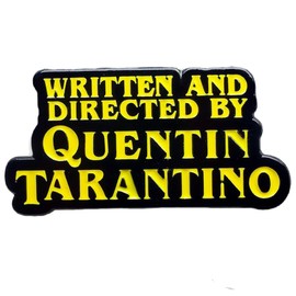 Distrigeek Quentin Tarentino Metal Enamel Pin Badge Movie Pulp Fiction Novelty Gift for Men Women Enamel Pin Badge, enamel