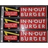 IN-N-OUT Burger Vintage IN-N-OUT Burger Bumper sticker Pre 1990