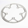 Folding Bike Square Bicycle Crank Crankset BCD130 Single 45/47/53/56/58T Chainwheel