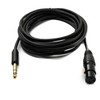 System-S Audio Cable 5 m XLR 3-Pin Female to 6.35