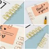 Getrays 100pcs Small Star Paper Clips, Mini Cute Shape Star