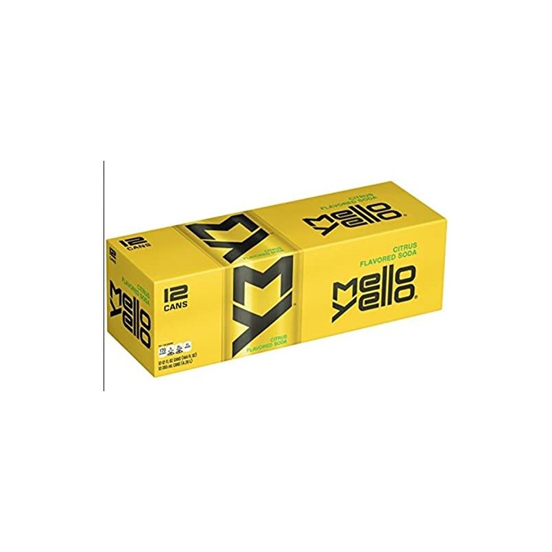 Mello Yello Citrus Soda, 12pk