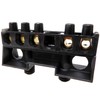 Wiska 308/5 with EC308 - Black Junction Box with Earthing